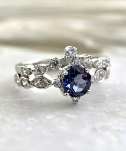 Lymphvity MagneTherapy Germanium Amethyst Ring