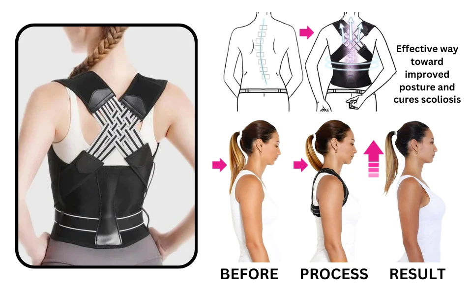 MIGUJO™ Magnetotherapy Back Brace Posture Corrector