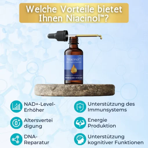 Niacinol™ NMN + Ergänzungstropfen