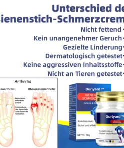Ourlyard™ Neuseeland Bienengift Gelenk- und Knochen-Therapie Fortgeschrittene Creme