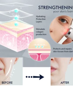 Oveallgo™ Korea Gold Seal Lifting Cream+ 2-in-1 Red Light / EMS teraapiaseadmete komplekt