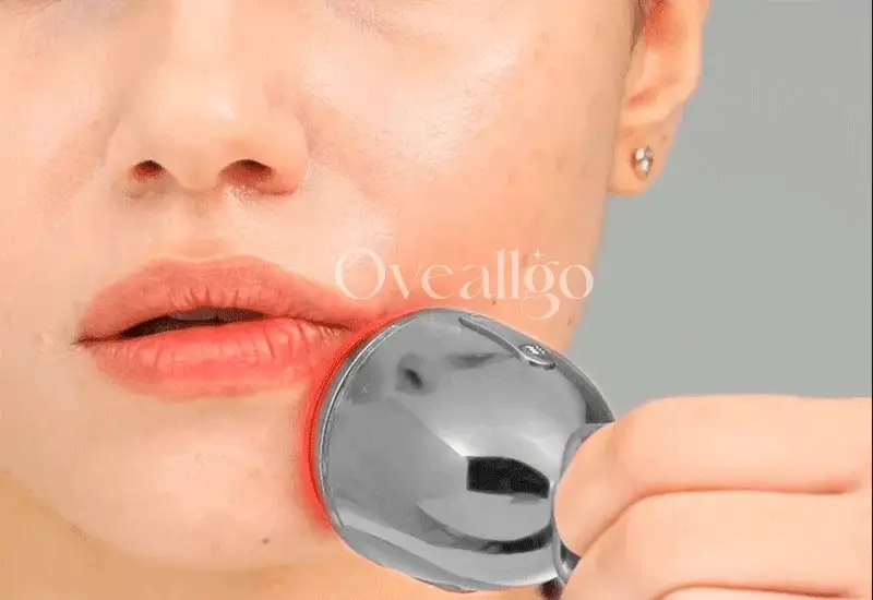 Oveallgo™ Korea Gold Seal Lifting Cream+ 2-in-1 Red Light / EMS teraapiaseadmete komplekt