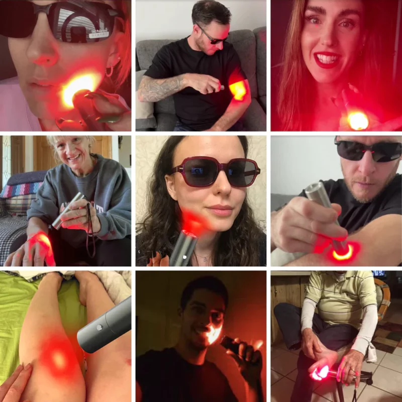 Oveallgo™ HealRay Red Light Recovery Wand