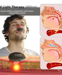 Oveallgo™ ProX RespiRelief Red Light Nasal Therapy Instrument
