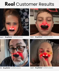 Oveallgo™ RespiRelief Red Light Nasal Therapy Instrument