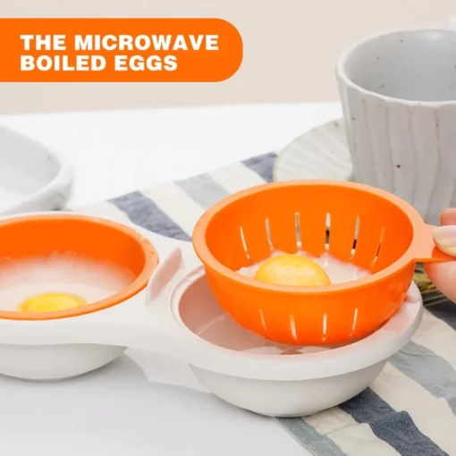 Portable egg cooker para sa microwave