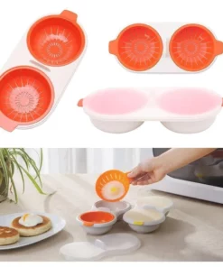 Portable egg cooker for microwave