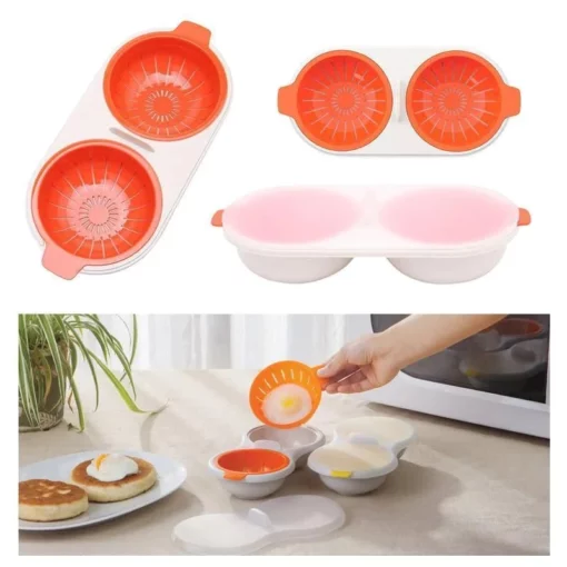 Portable egg cooker para sa microwave