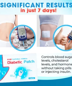 Pure Natural Herbal Diabetes Pads