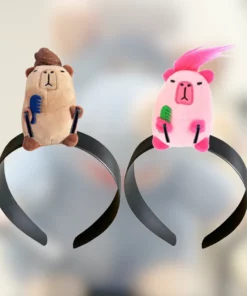RICPIND Funny HairGrab Capybara Hairband