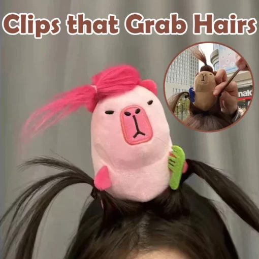 RICPIND Funny HairGrab Capybara-hårbånd