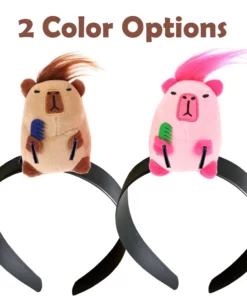 RICPIND Funny HairGrab Capybara Hairband