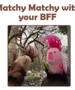 RICPIND Funny HairGrab Capybara Hairband