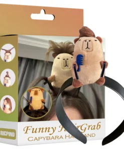 RICPIND Funny HairGrab Capybara Hairband