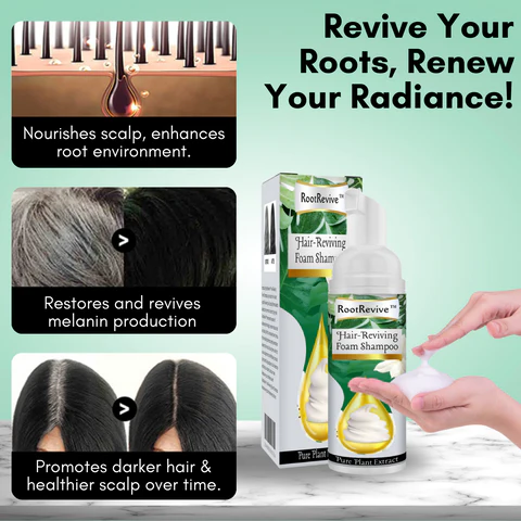 RootRevive™ Hair-Reviving Foam Shampoo
