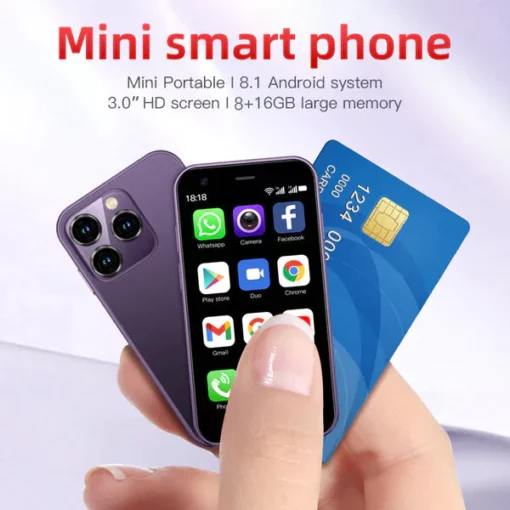 SOYES Mini XS15: puikus funkcionalus „Android“ mini formatu