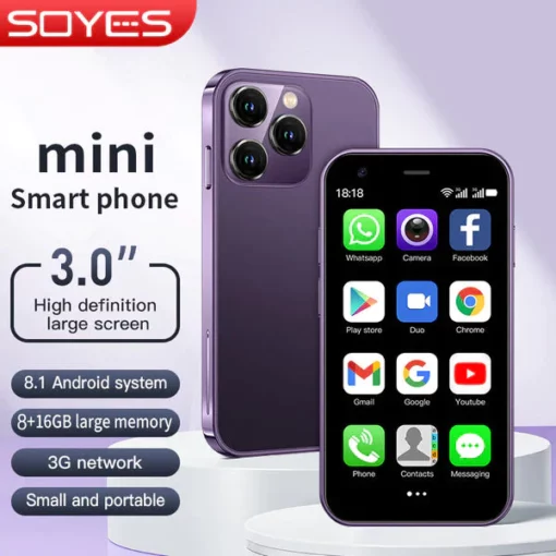 SOYES Mini XS15៖ ប្រព័ន្ធប្រតិបត្តិការ Android មុខងារចុងក្រោយក្នុងទម្រង់តូច