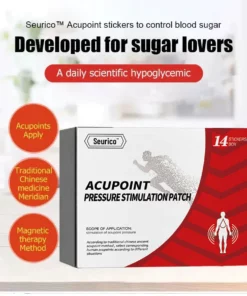 Seurico™ Acupointi kleebised veresuhkru kontrollimiseks