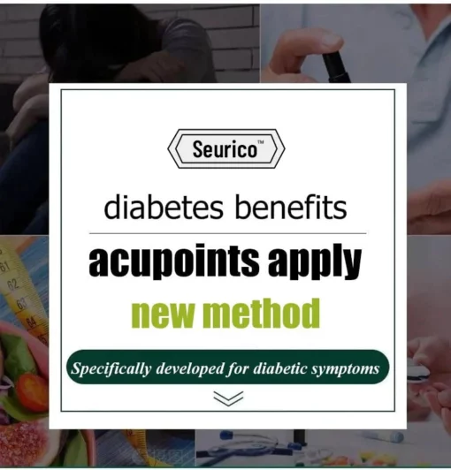 Seurico™ Acupointi kleebised veresuhkru kontrollimiseks