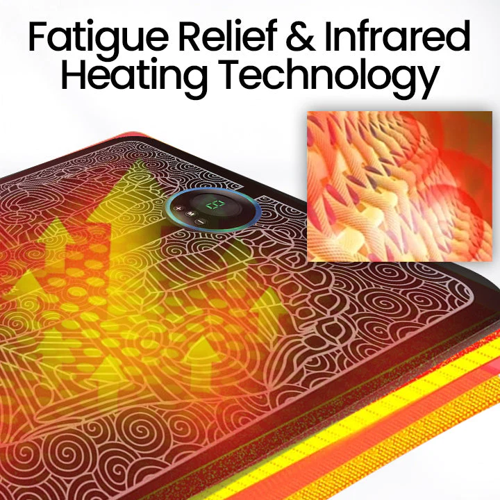 Seurico™ PulseRelax EMS Foot Pulse Massage Mat
