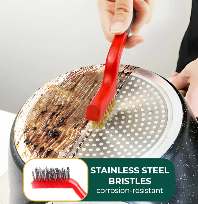 SwiftShine Hard Bristle Gap Cleaning Brushes Kit