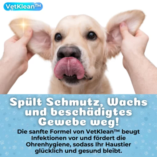VetKlean™ Ohrenpflegetropfen за Haustiere