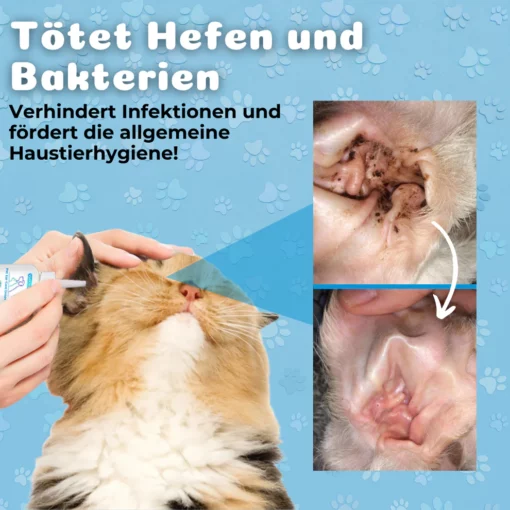 I-VetKlean™ Ohrenpflegetropfen für Haustiere