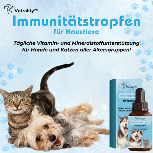Vetrality™ Immunitätstropfen за Haustiere