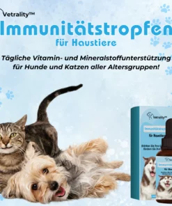 Vetrality™ Immunitätstropfen für Haustiere