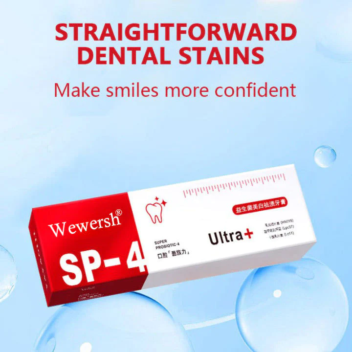 Wewersh™ 4TM probiotisk tandkräm don blekning