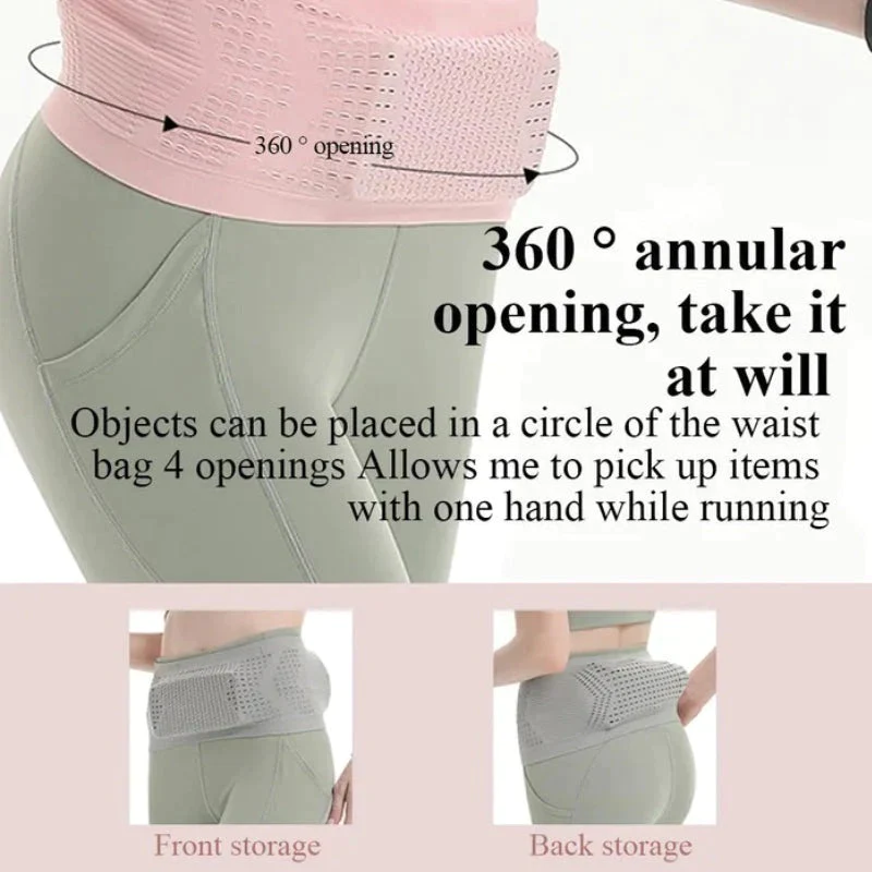 Zadio™ Elastic Sports Waist Bag