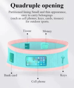 Zadio™ Elastic Sports Waist Bag