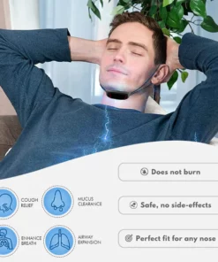 iRosesilk™ CoughEND Vibro-Light Therapy Trachea Soothing Instrument