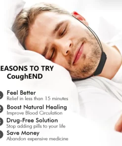 iRosesilk™ CoughEND Vibro-Light Therapy Trachea Soothing Instrument