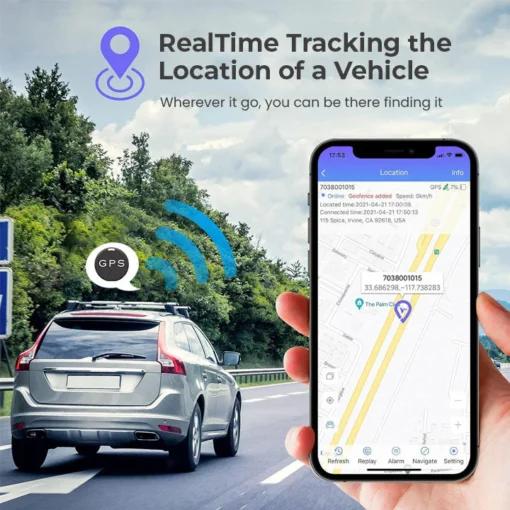 جهاز تعقب GPS مغناطيسي صغير AEXZR™ EasyFind