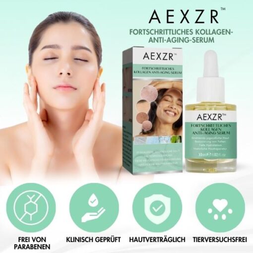 مصل AEXZR™ Fortschrittliches Kollagen المضاد للشيخوخة