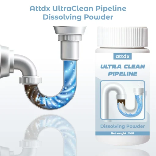 ATTDX UltraClean құбыр желісін ерітетін ұнтақ