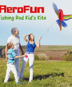 طائرة ورقية للأطفال من AeroFun™ لقضيب الصيد