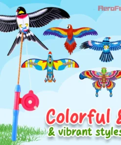 طائرة ورقية للأطفال من AeroFun™ لقضيب الصيد