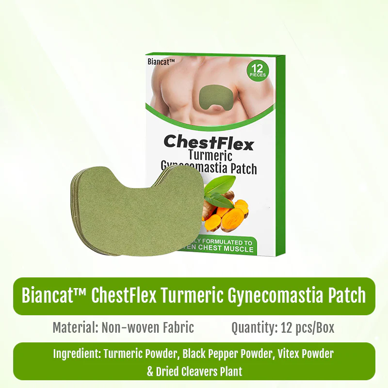 Biancat™ ChestFlex Turmeric Gynecomastia Patch