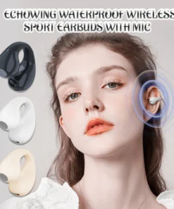 سماعات أذن Biancat™ EchoWing الرياضية اللاسلكية المقاومة للماء مع ميكروفون