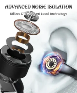 سماعات أذن Biancat™ EchoWing الرياضية اللاسلكية المقاومة للماء مع ميكروفون