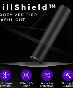 BillShield™ Money Verifier Flashlight