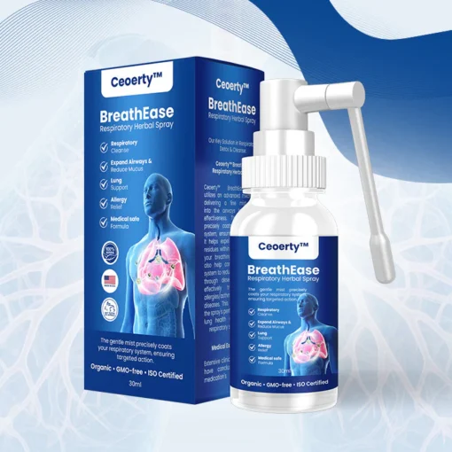 Ceoerty™ BreathEase بخاخ عشبي للجهاز التنفسي