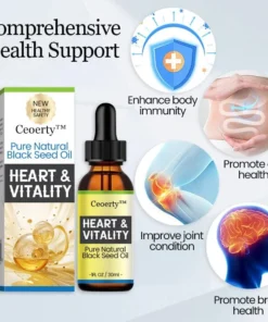 Ceoerty™ Heart & Vitality Pure Natural Black Seed Oil