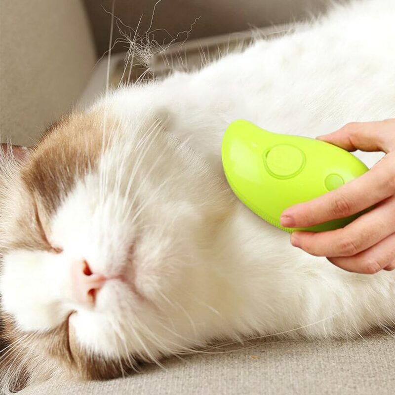 Cozyk™ Patented Exclusive Rechargeable Steam Pet Brush 