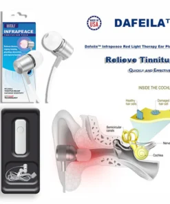 DAFEILA™ INFRAPEACE -Red Light Therapy Ear Plugs