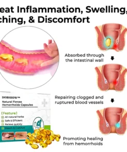 DOBSHOW™ Natural Powers Hemorrhoid capsules