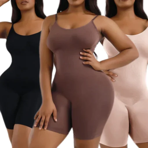 Dobshow™ IonFiberFar Infrared Recovery Shaper Bodysuit بدون ظهر