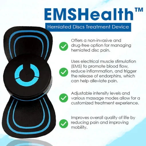 EMSHealth™ Herniated Discs Treatment Device